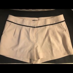 Tan express dress shorts